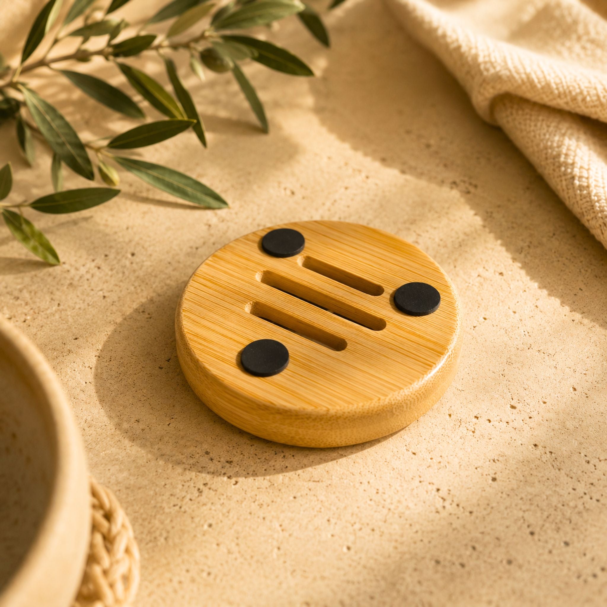 Bambuhållare för din schampobar - Grownatural.se